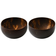 Coconut Bowl, Large, 13-15cm Diameter, Set of 2