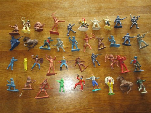 Vintage cowboys indians - x,