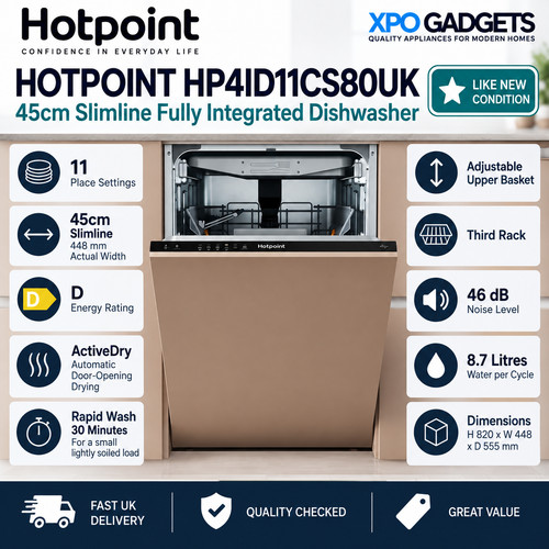 Hotpoint hp4id11cs80uk 45cm - hotpoint,