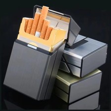 ALUMINUM CIGARETTE POCKET BOX