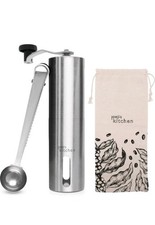 Manual Coffee Bean Grinder Adjustable Coarseness Ceramic Hand Held Grinding Mill