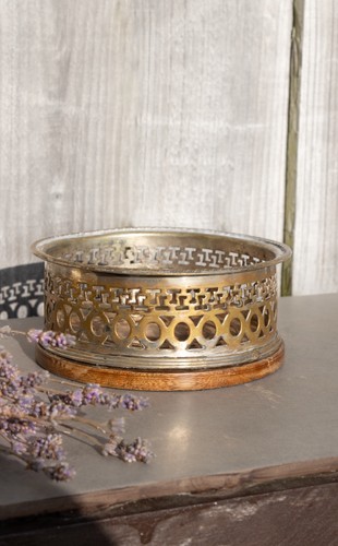 Vintage wine bottle coaster - wine,
