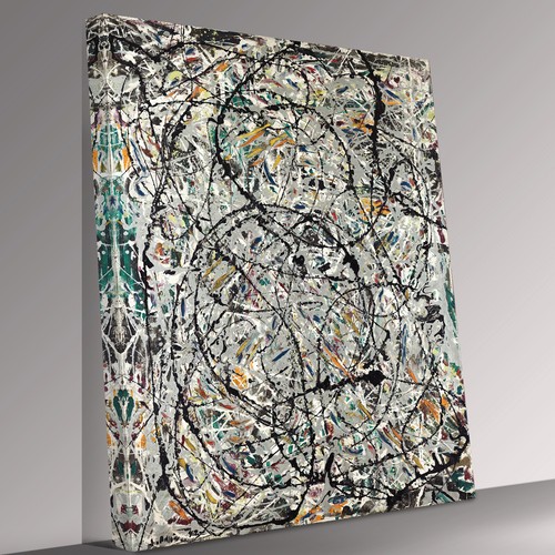 Jackson pollock watery paths - jackson,