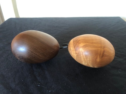 Wooden fruit hand turned - hand,