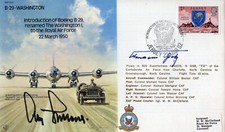 RAF cover signed by WW2 Luftwaffe aces Adolf Galland and Hermann Graf