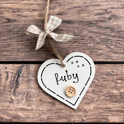 Pet name sign plaque dog - sign, cat