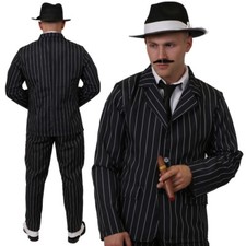 MENS 1920'S PINSTRIPE GANGSTER