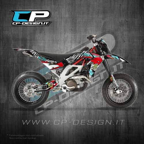 Graphics kit for aprilia sxv - kit,
