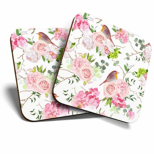 Coasters pretty robin - -,