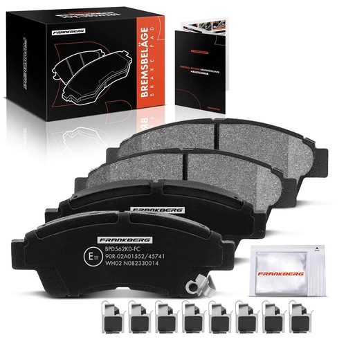 Front brake pad set for - brake,