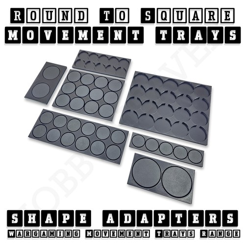 Wargaming movement trays round - wargaming,