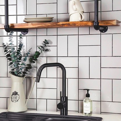 Metro tiles flat white ceramic - metro,