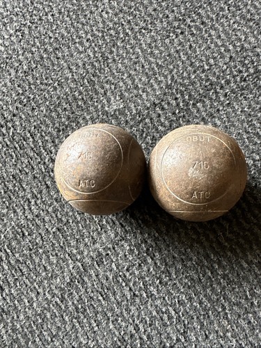 Obut vintage pétanque bowls - pétanque,