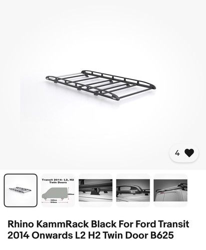 Rhino kammrack black for ford - rhino,