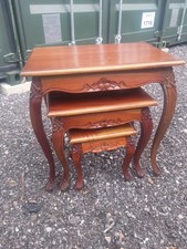 Vintage Nest Of Tables, Solid