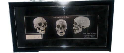 Damien hirst handsigned - -,