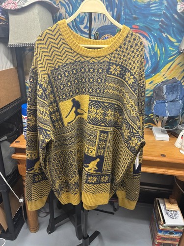 Mens xxl nordic - ski, sweater