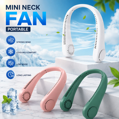 Portable neck air conditioner - neck,