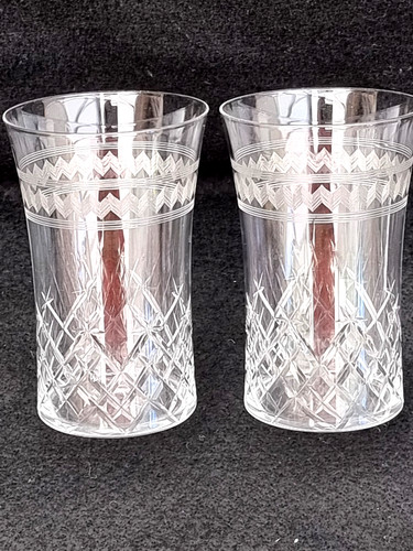 Pair edwardian acid - pair, of