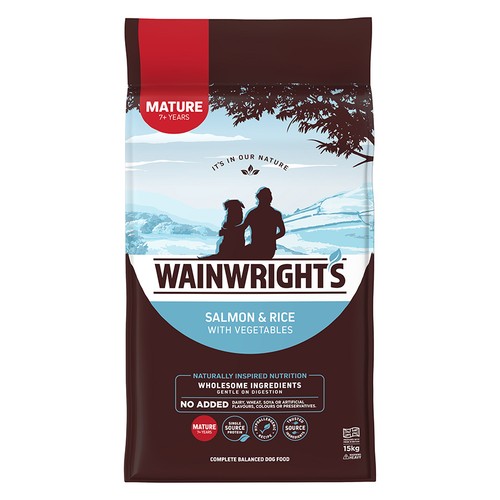 Wainwrights mature dog food - mature,