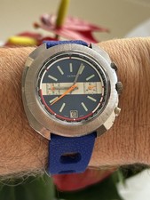 Valjoux 7734  Oabra Chronograph Watch Men Fair Condition 