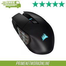 CORSAIR Scimitar Elite Wireless Optical Gaming Mouse – Black 100% ORIGINAL ⭐⭐⭐⭐⭐