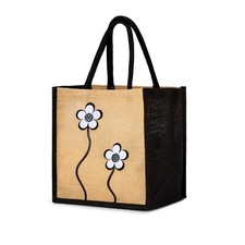 Jute Hessian Medium Shopping