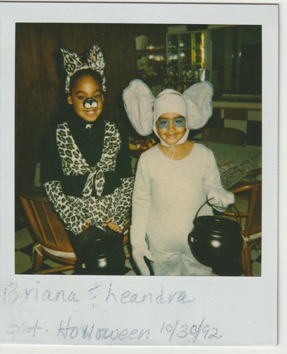 Vintage photo polaroid - vintage, kids