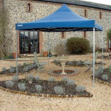 Draper Heavy Duty Folding Gazebo Garden Outdoor Worksite Car Cover 3mx3m - 76942