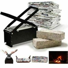 Black log briquette maker eco - log,