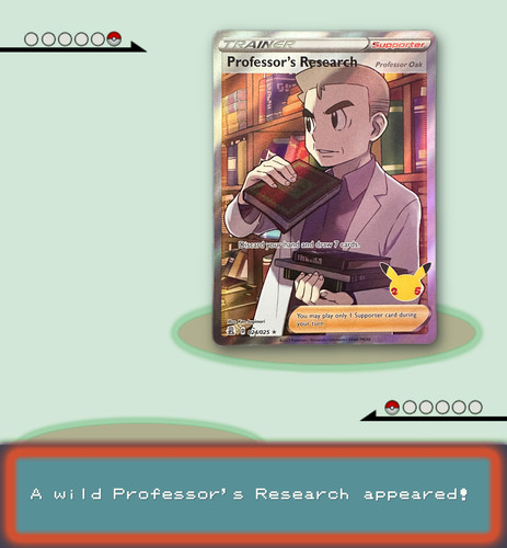 Professor research pokemon - professor's,
