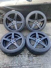 NICHE ALLOY WHEELS & TYRES SET OF 4 (235/30ZR20) 20'' GREY Bmw Vw Transporter T5