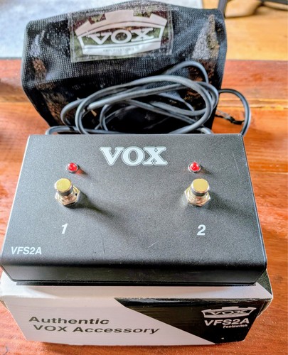 Vox vfs2a footswitch - vfs2a,