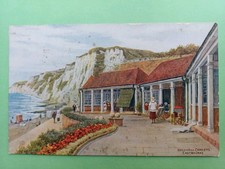 POST CARD SALMON AR QUINTON 2773 EASTBOURNE,  HOLYWELL CHALETS