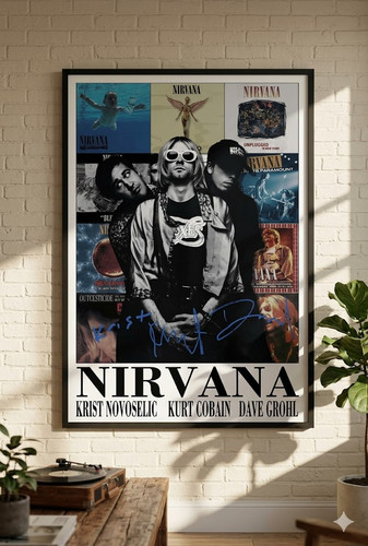 Poster nirvana kurt - poster,
