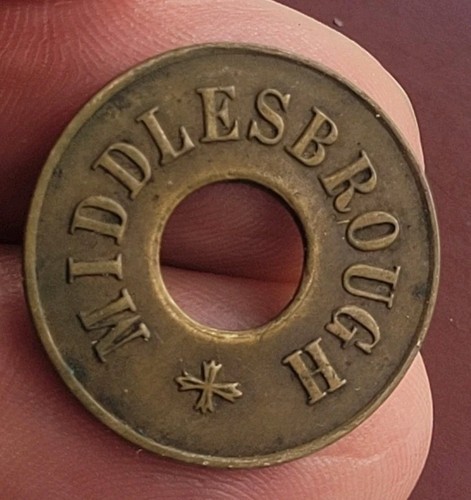 Middlesborough ferry token - ferry,