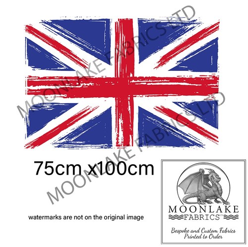 Union jack fabric 75x100cm - jack,