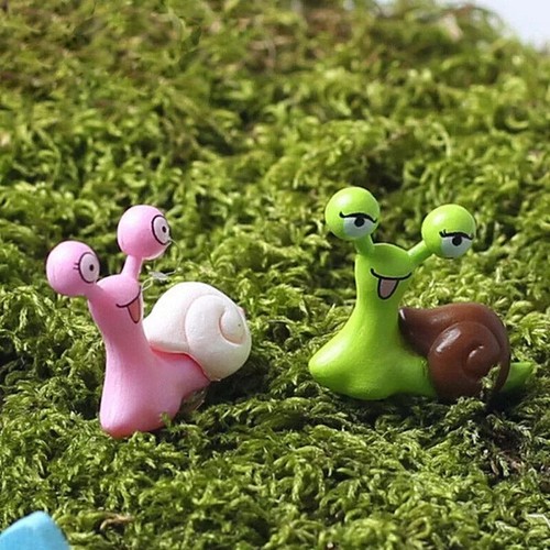 Miniature snail home garden - home,