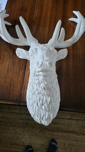 Stag head wall mount - head,