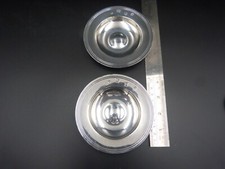 Awesome pair of heavy, sterling silver, William Comyns of London, bonbon dishes.