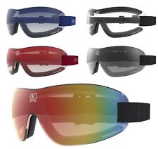 NEW- KROOPS IK-91 Horse Riding Racing Jockey Goggles | 100% UV400 Lens