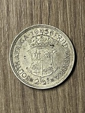 South African 2 1/2 Shillings Coin 1956 Queen Elizabeth II