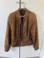 Vintage Valentino Pelle Suede Jacket  – Men’s Size 48 Luxury Italian Leather 