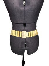 Vtg 70s Tile Hip Belt Bone