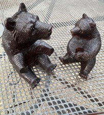 Three Antique Black Forest