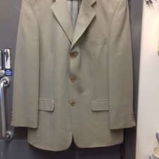 Pierre Balmain Mens Sage 2 Piece Suit Chest 40 Waist 34 H28