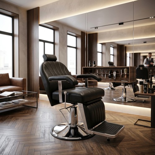 Professional barber chair - barber,