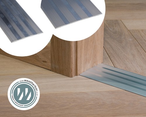 Aluminium coverplate door - aluminium,
