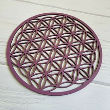 Flower of Life Wooden Wall Art
