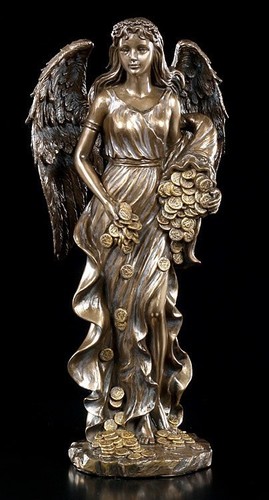 Fortuna angel figure - fortuna,